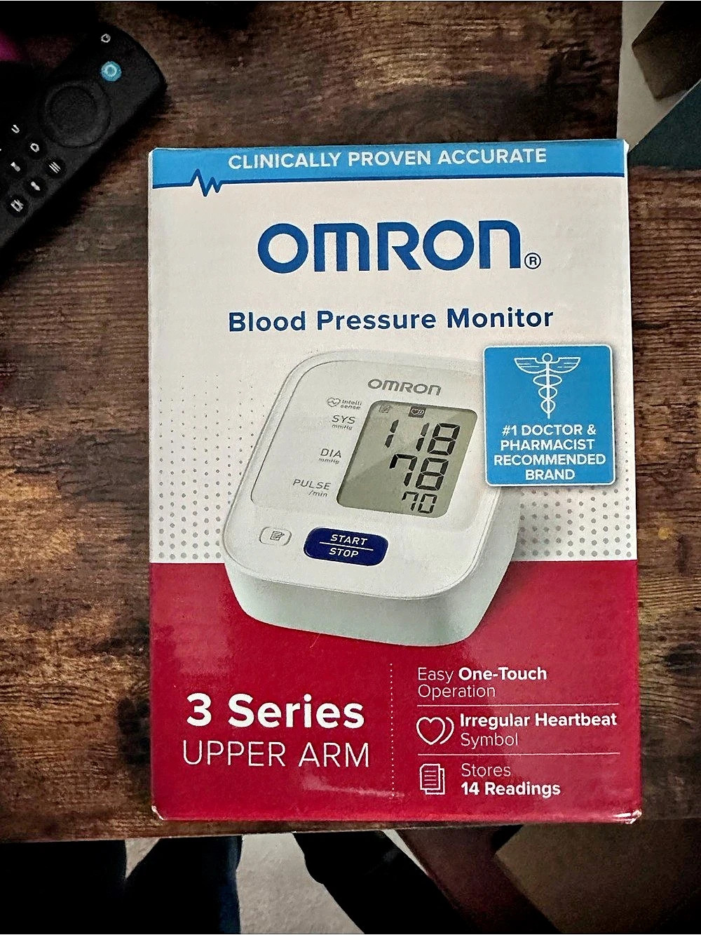 Omron 3 Series Upper Arm BP7100 Upper Arm Blood Pressure Monitor-Like New